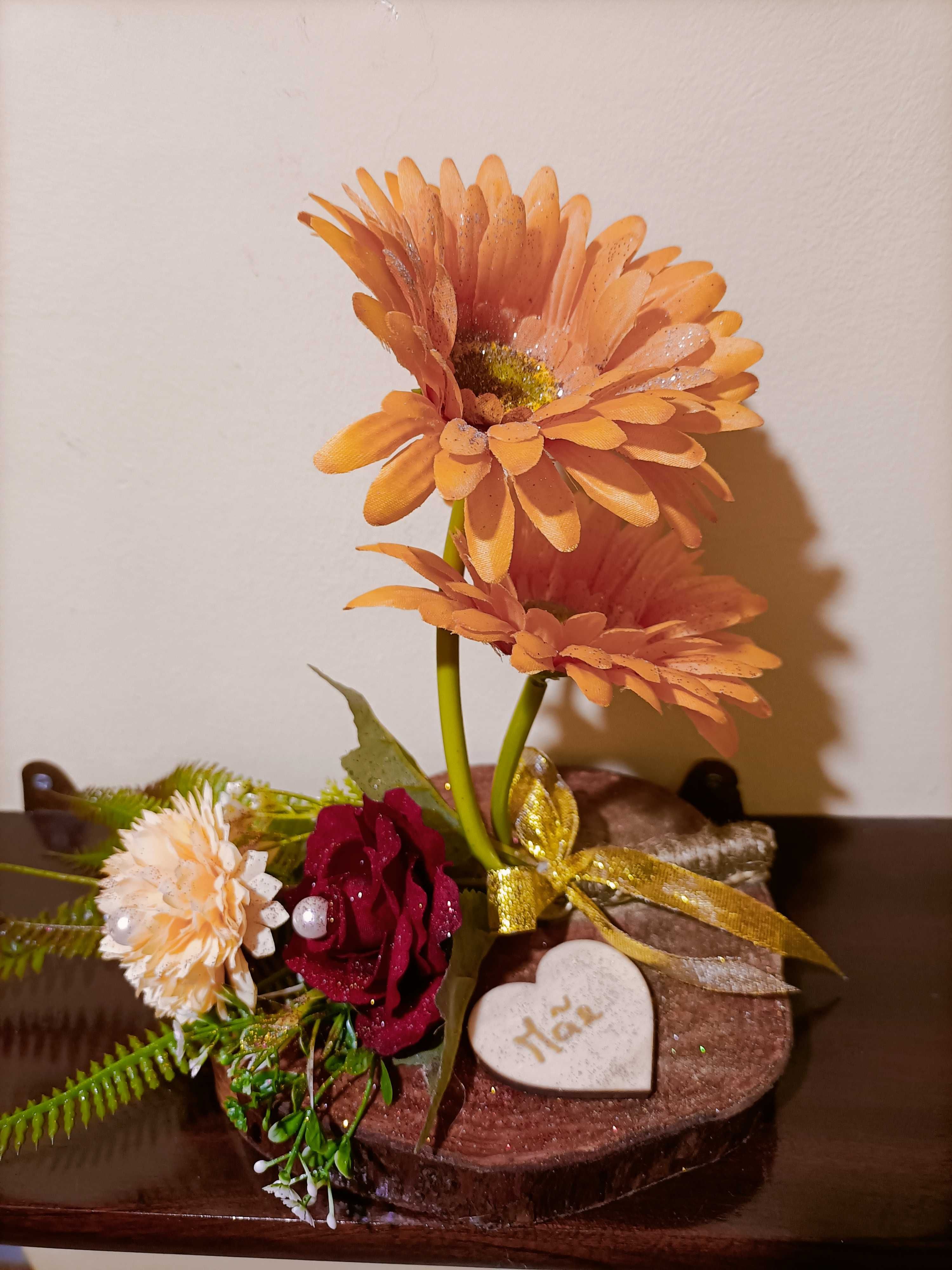 Arranjos de flores artificiais (conjunto de 3 )decoração/ofertas