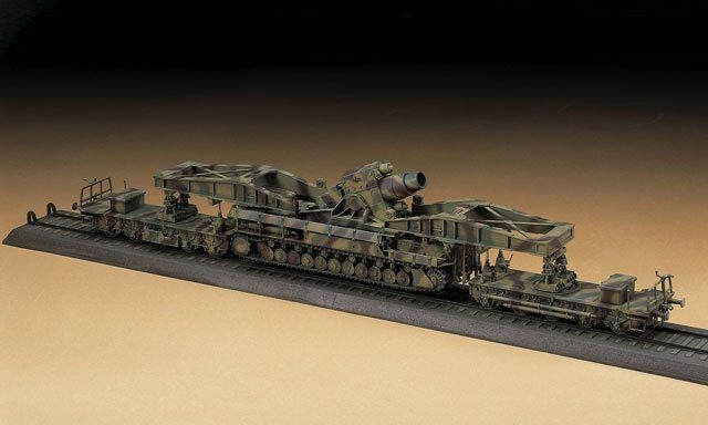 Hasegawa MT57 Morser Karl 040 w/Railway 1/72 model do sklejania