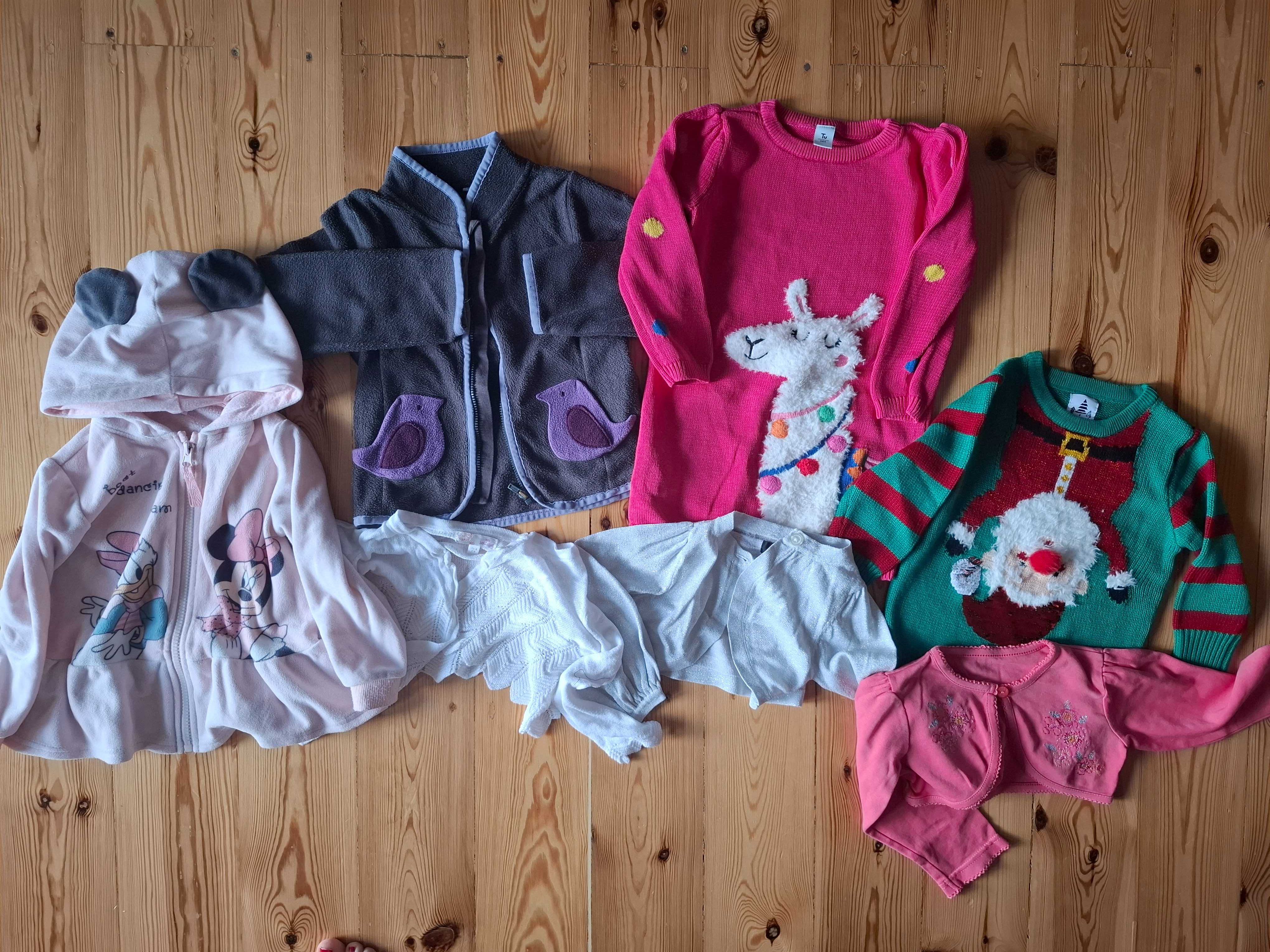 Paka ubranek dla dziewczynki 2 lata 92cm