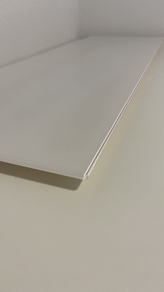 Tampo de vidro Ikea 120x40