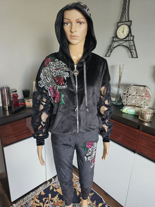 Dres welurowy tygrys Tatu