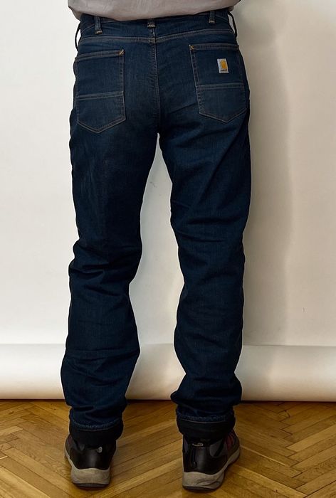 Джинси з фліс-підкладкою 5 кишень Carhartt 104939