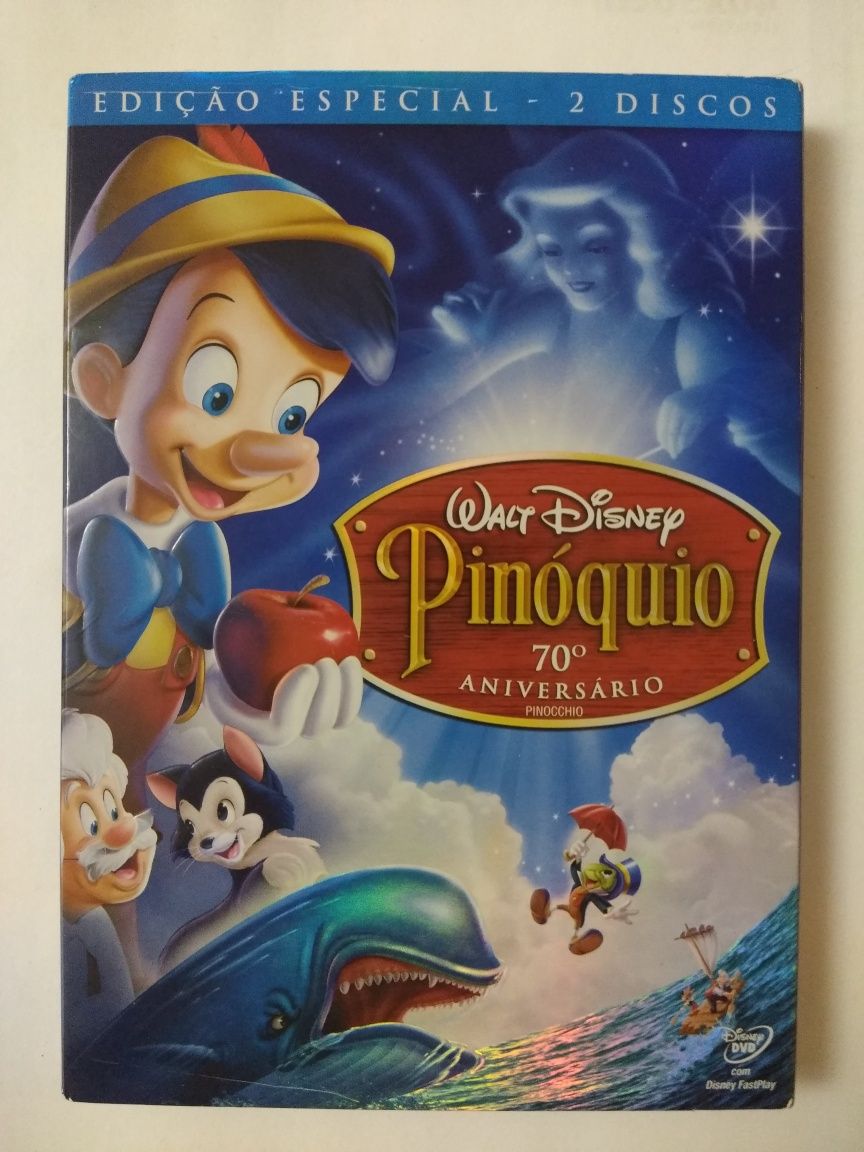 Dvd Walt Disney Pinóquio
