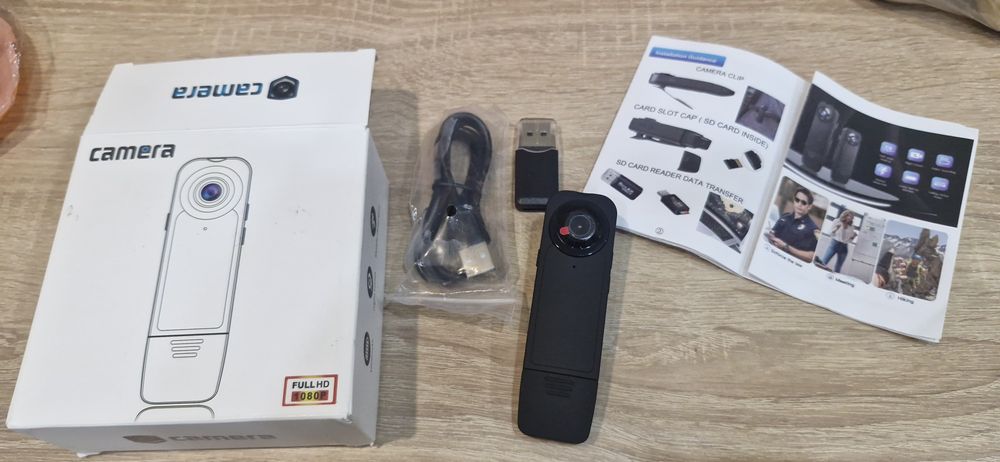 Бодікамера 1080P HD + 64 gb microSD