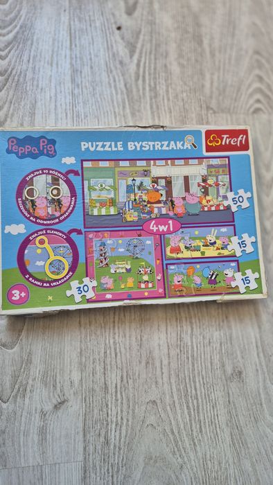 Zestaw puzzli dziecięcych 3+