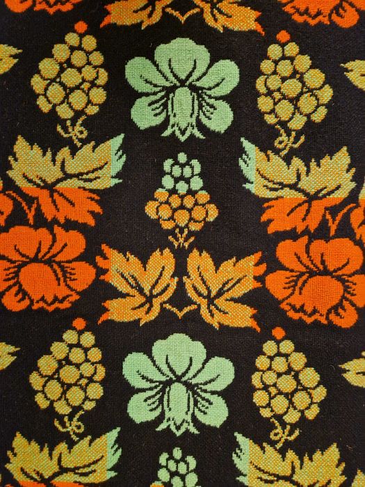 Narzuta kolorowa PRL