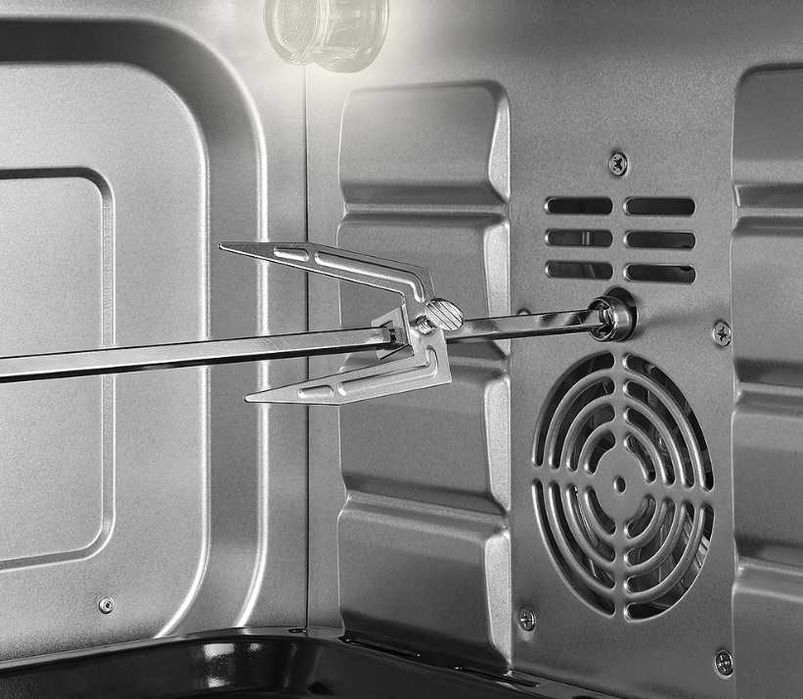 Nowy Mini PIEKARNIK ELEKTRYCZNY 45L Rożno Termoobieg Grill - PROMOCJA