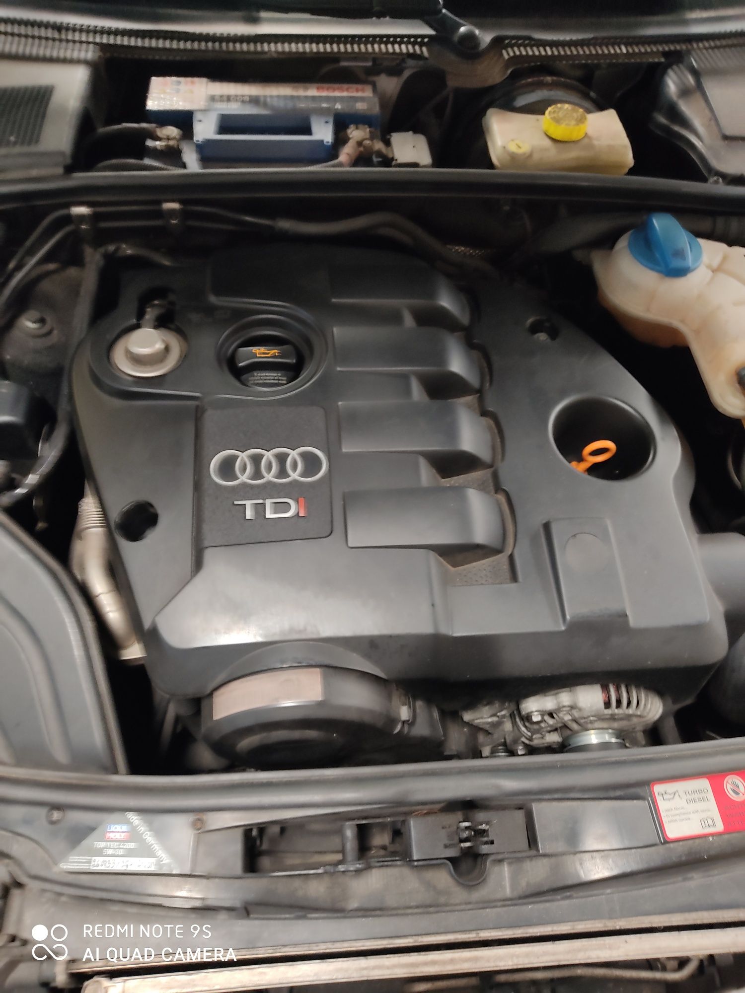 Peças Audi A4 1.9tdi motor AVF, frente completa, porta, trás, mala