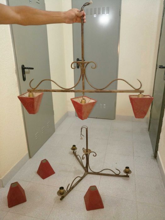 Candeeiros ferro forjado