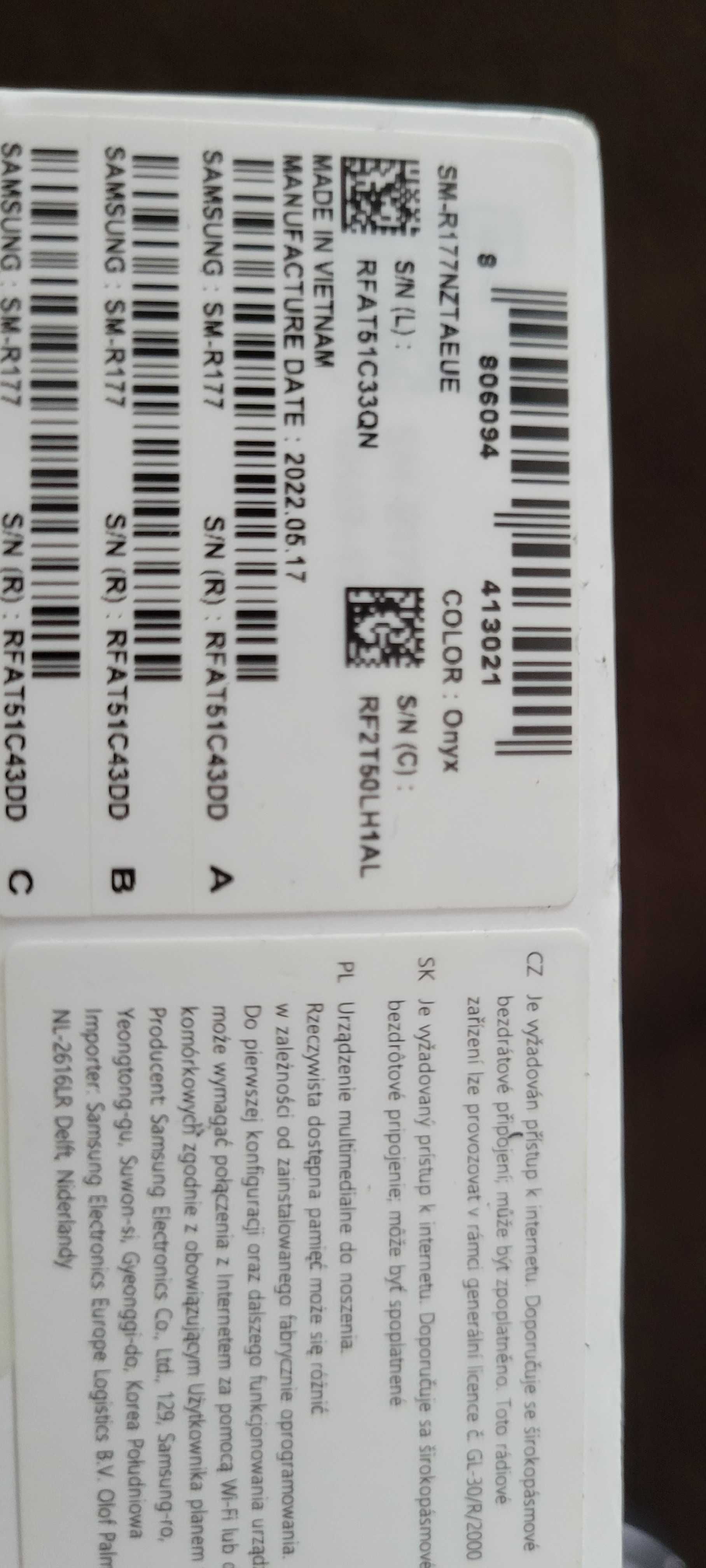 Słuchawki bezprzewodowe Samsung Galaxy Buds 2