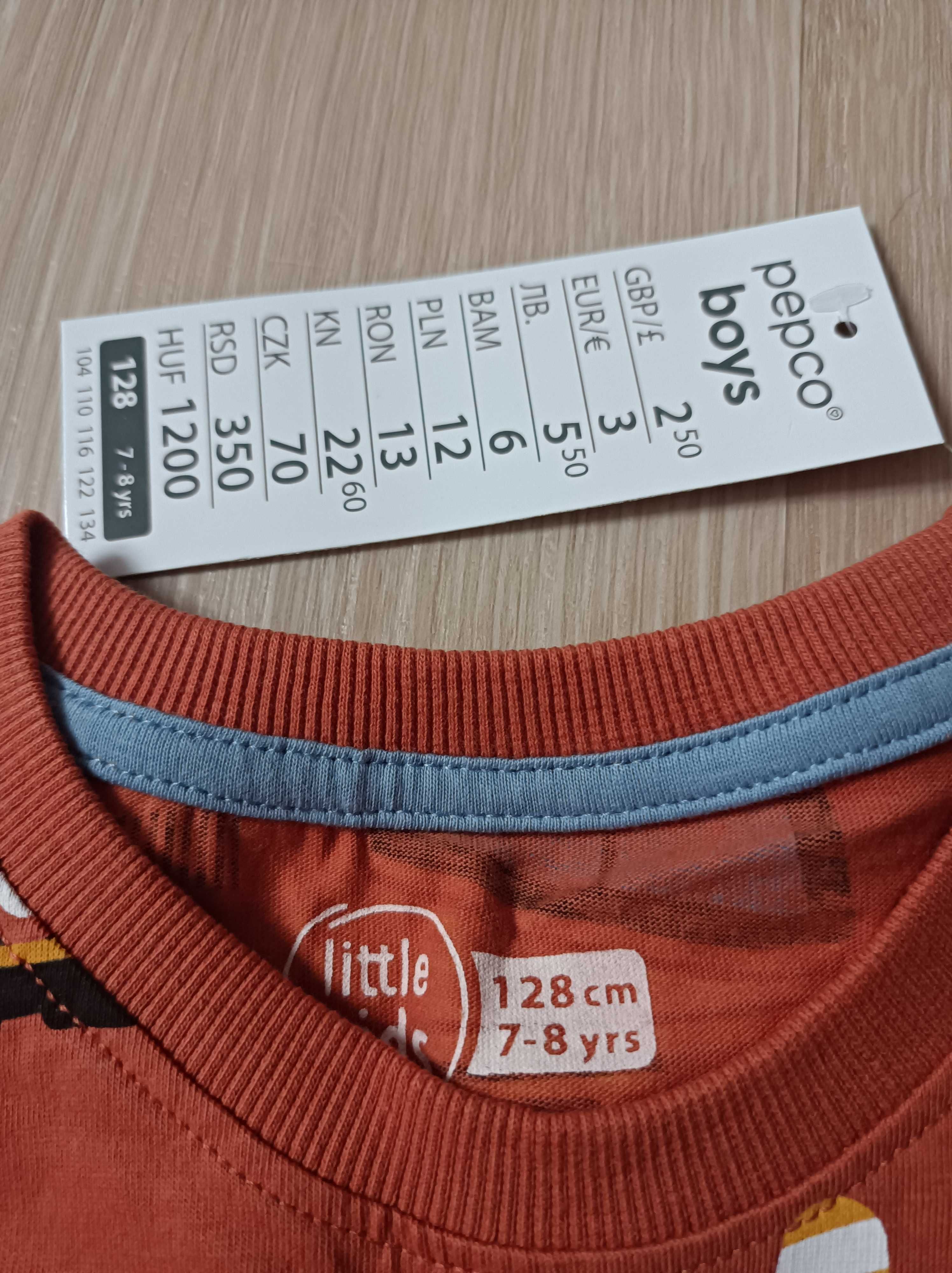 Nowa bluzka chłopięca Pepco 128