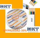 Przewód  NKT instal lumen 4x1,5 YDYp 450/750V ZAPRASZAM