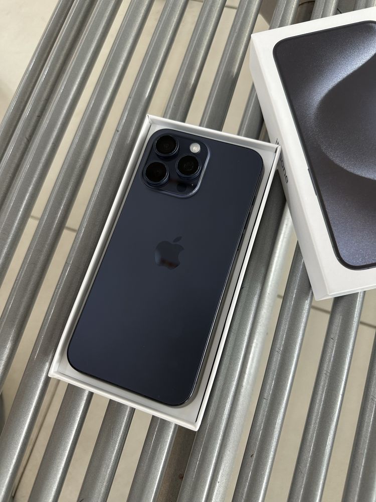 iPhone 15 Pro Max Blue Titanium 256 GB