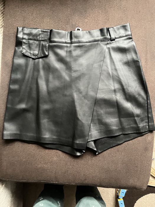 Спідниця - шорти шкіряні
