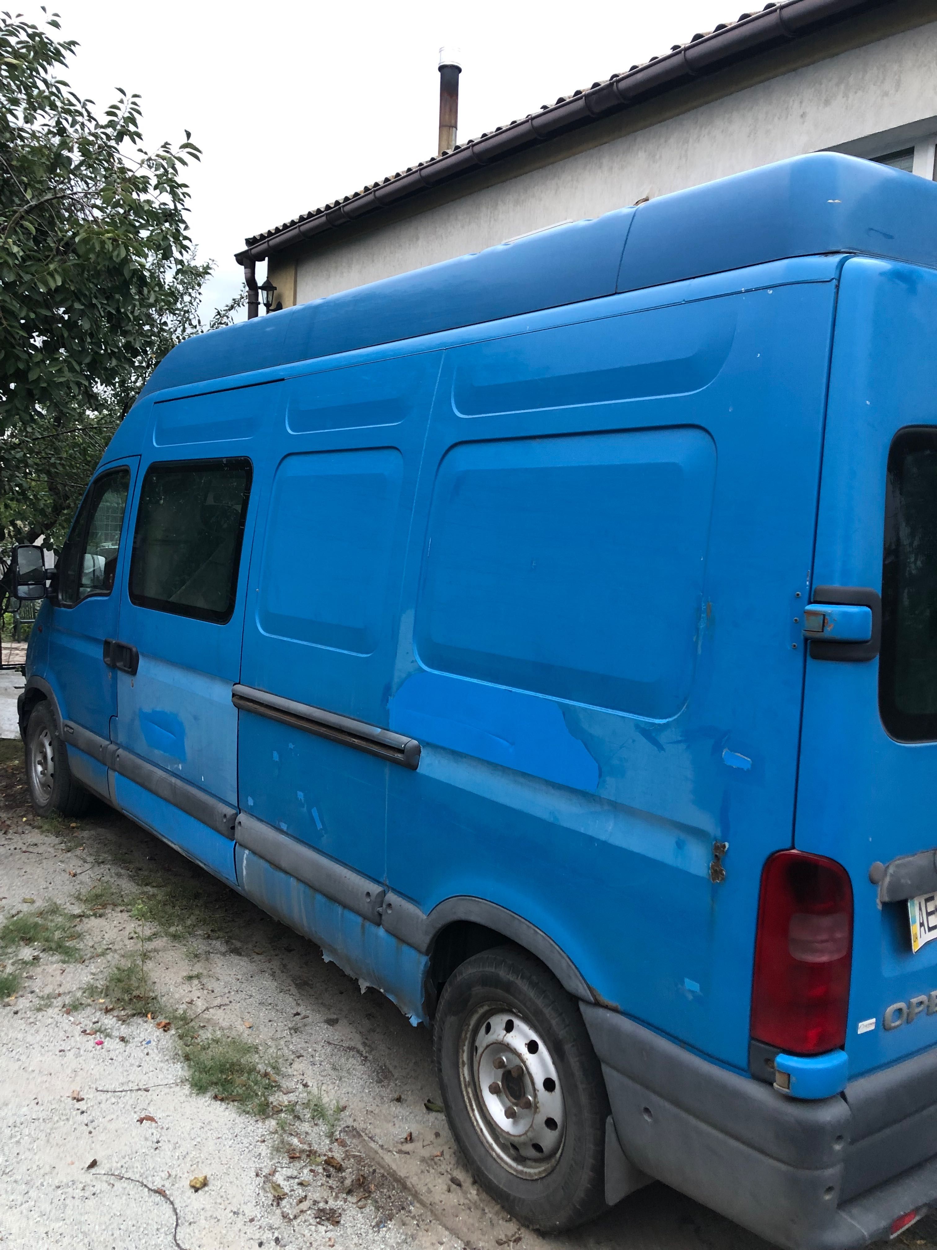 Продам opel movano 2.5 tdi maxi 2002