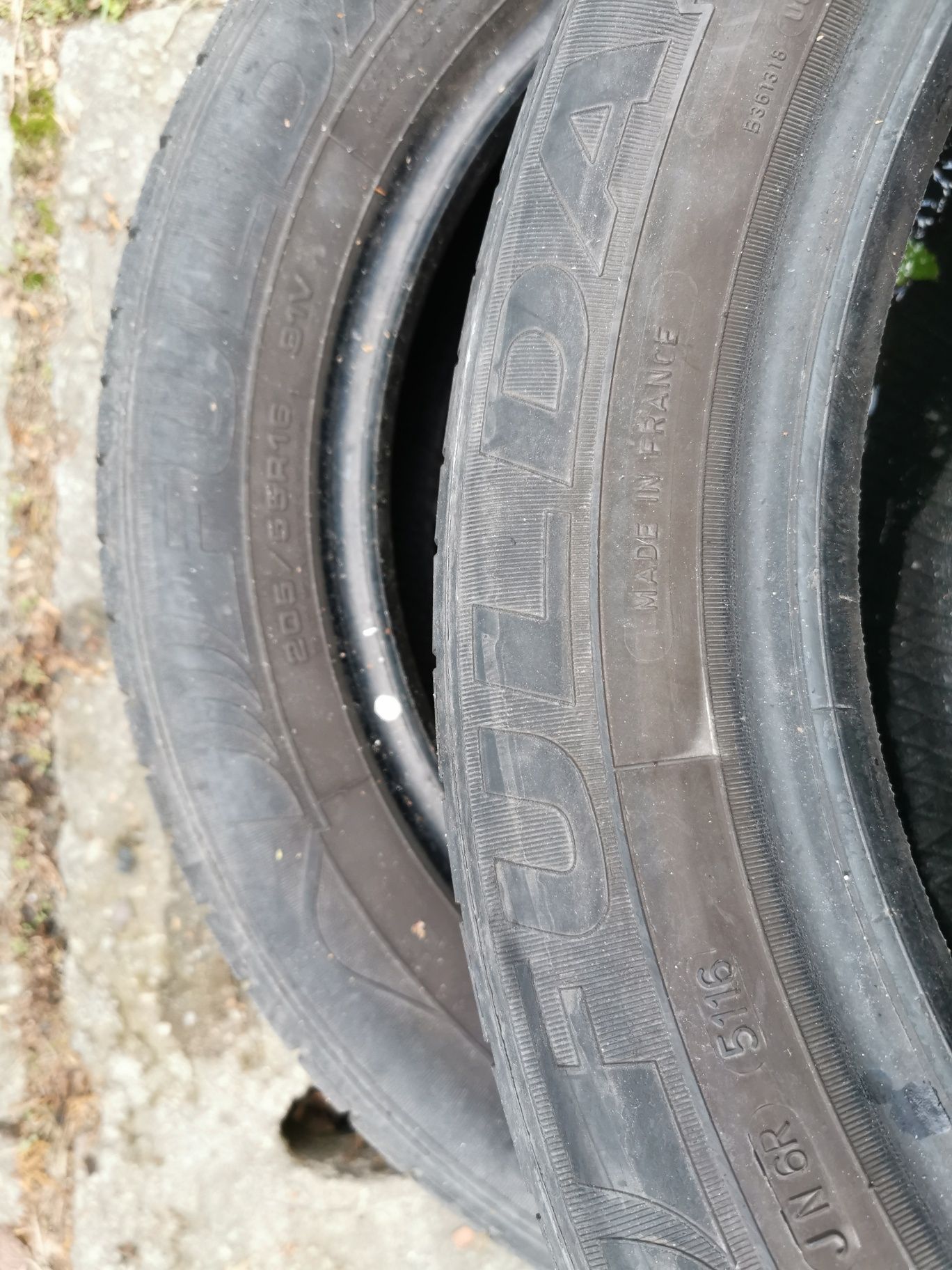 Dwie letnie opony Fulda 205/55 R16