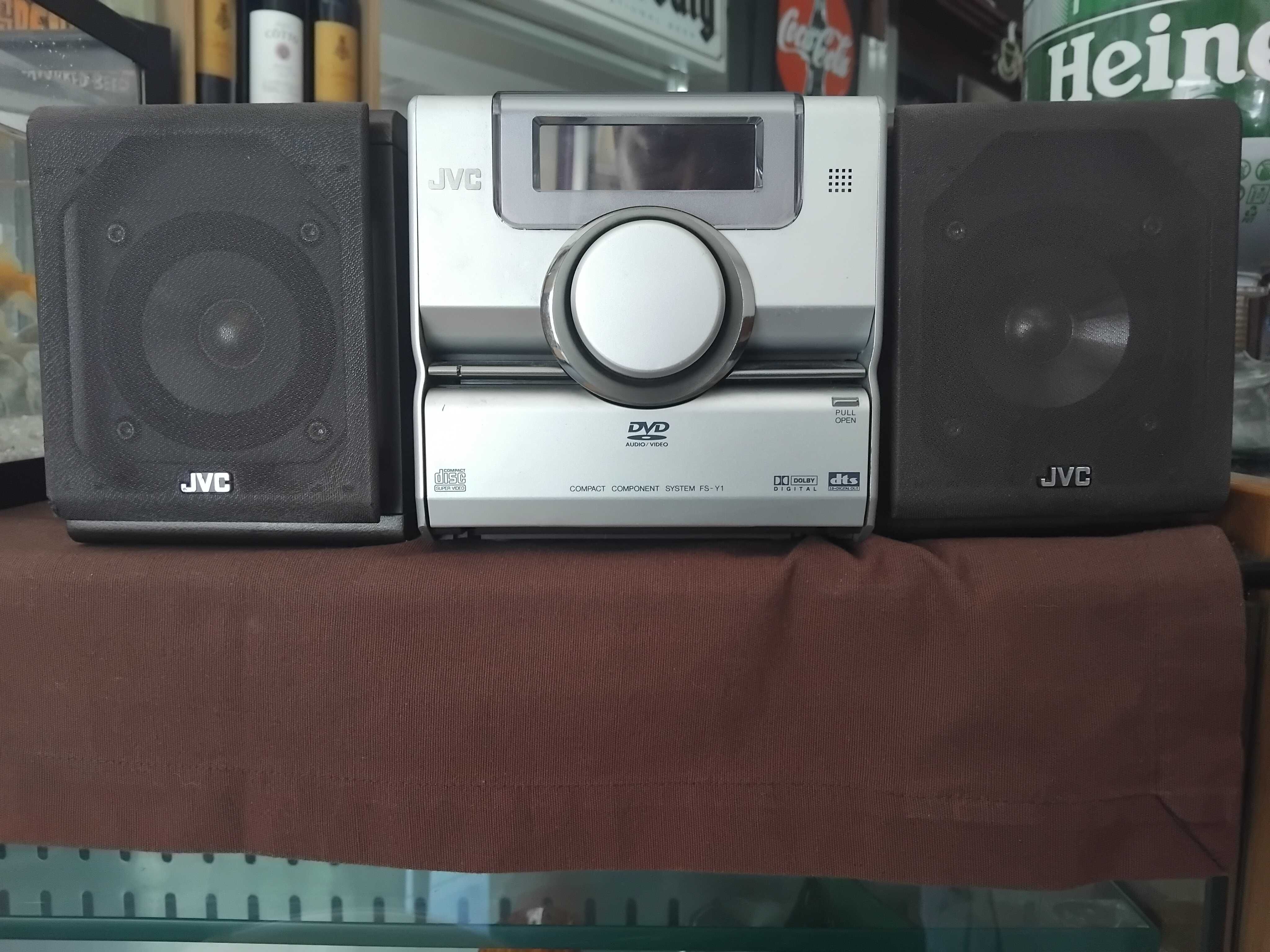 Aparelhagem [JVC] usada [bem estimada]
