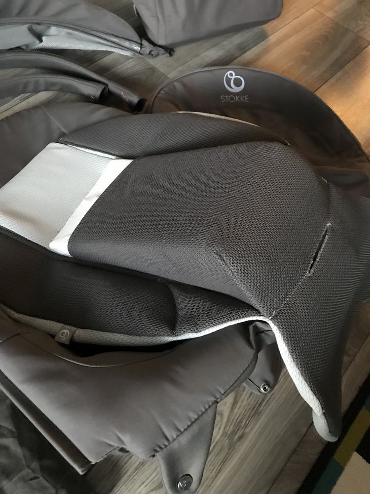 Wózek Xplory V5 black Athleisure Grey Winter / Summer kit LIMITOWANA