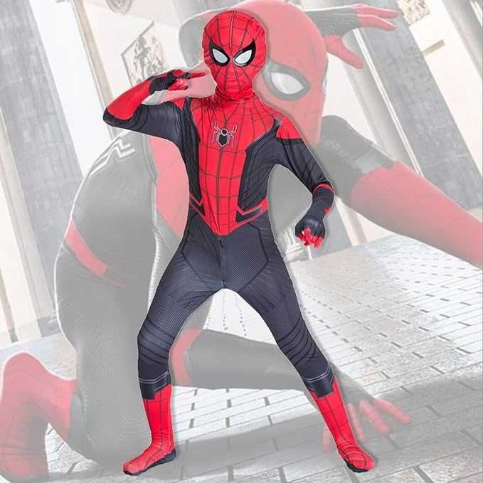 Strój Spiderman wysoka jakość wykonania kostium 122cm