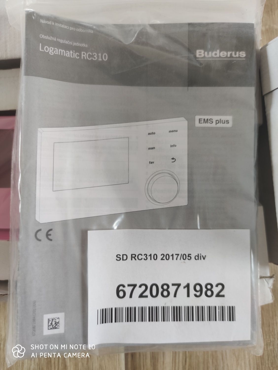 Sterownik buderus RC 310