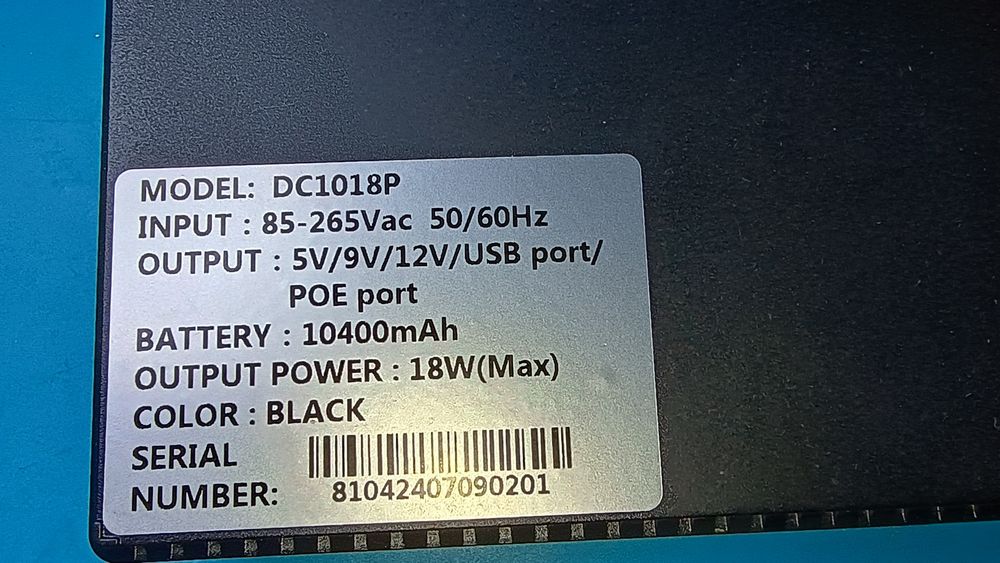 ИБП UPS-36W DC1036P и ИБП UPS-18W DC1018P ремкомплект