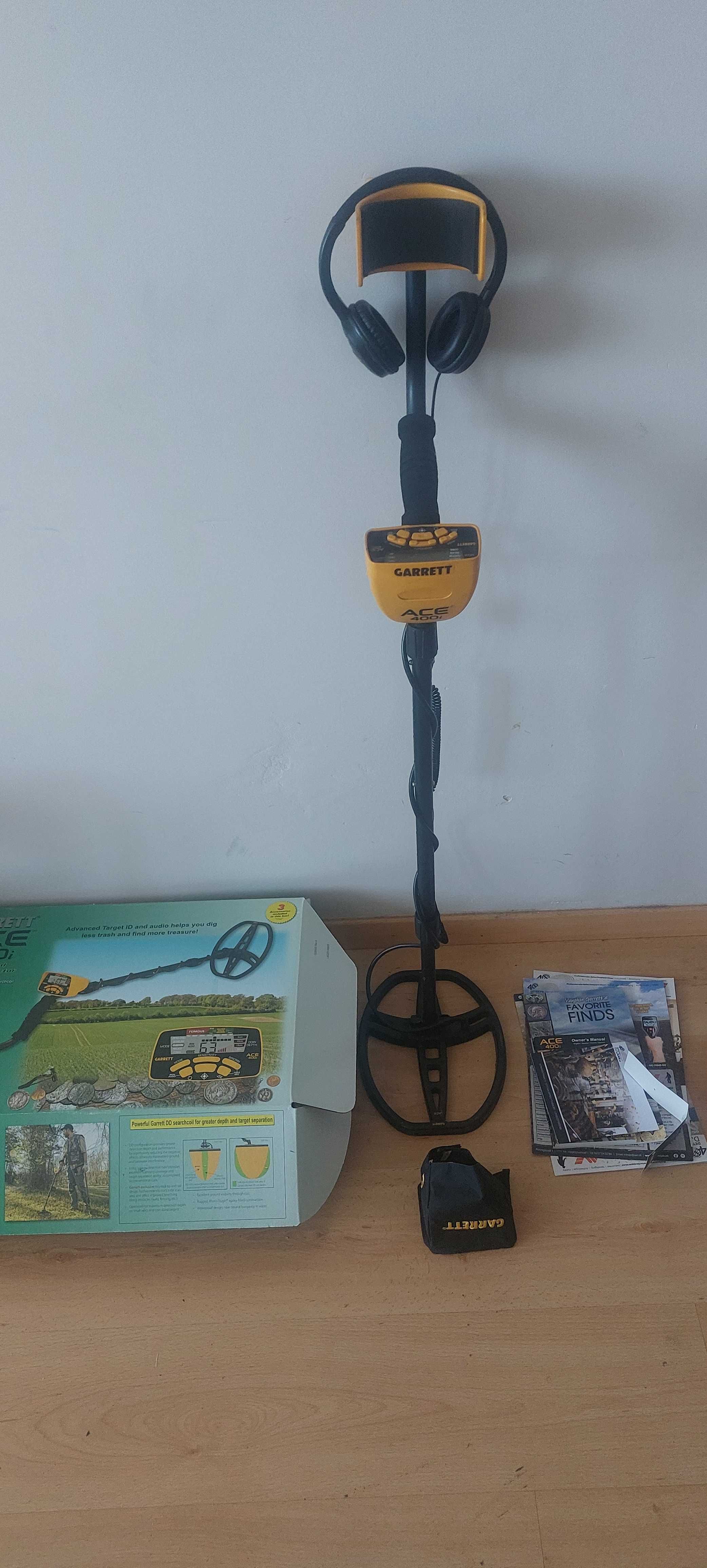 Garrett ACE 400i wykrywacz metali.