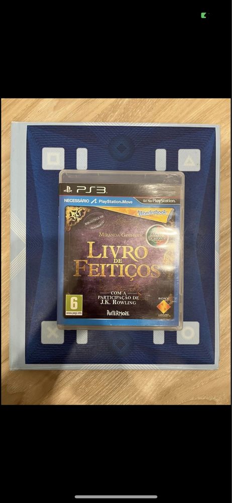 Jogo infantil Livro dos feitiços ps3