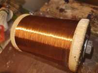 Drut miedziany nawojowy fi 0.1 mm