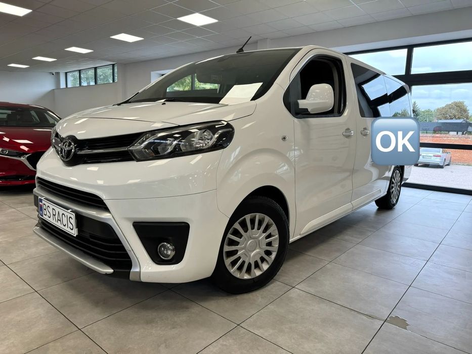 Toyota ProAce / Polski salon / 9 osobowy / Long / Faktura VAT