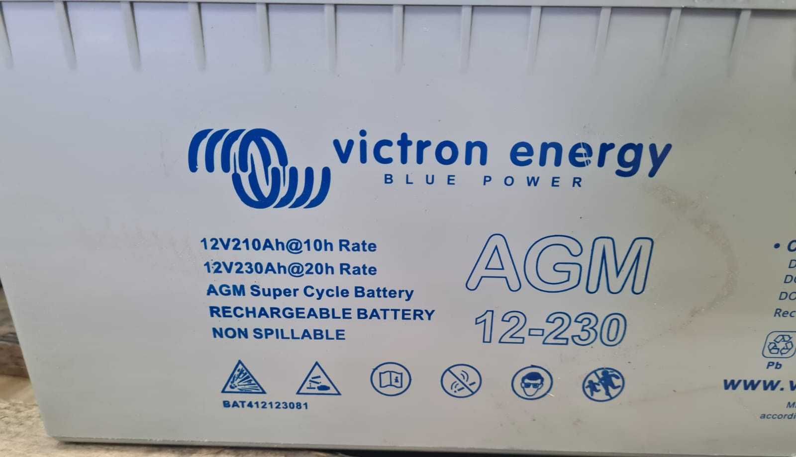 Akumulator Victron Energy AGM 12-230 NOWY PROMOCJA