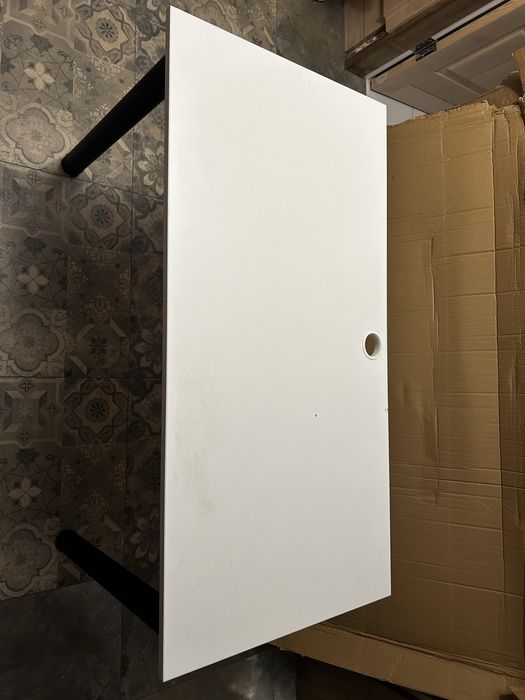 Biurko białe 120cm x 60cm