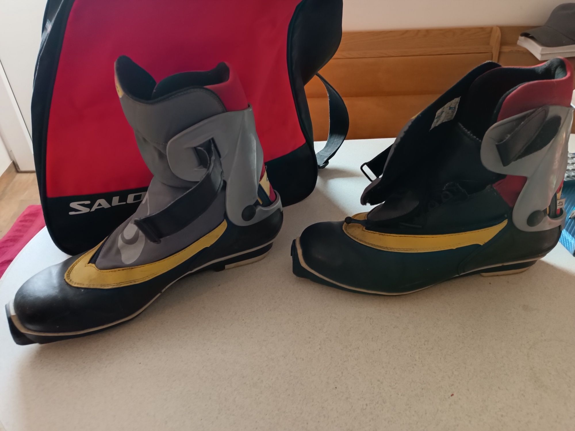 Buty biegowe r47 sns profil Salomon ski biegówki narciarskie 300mm hit