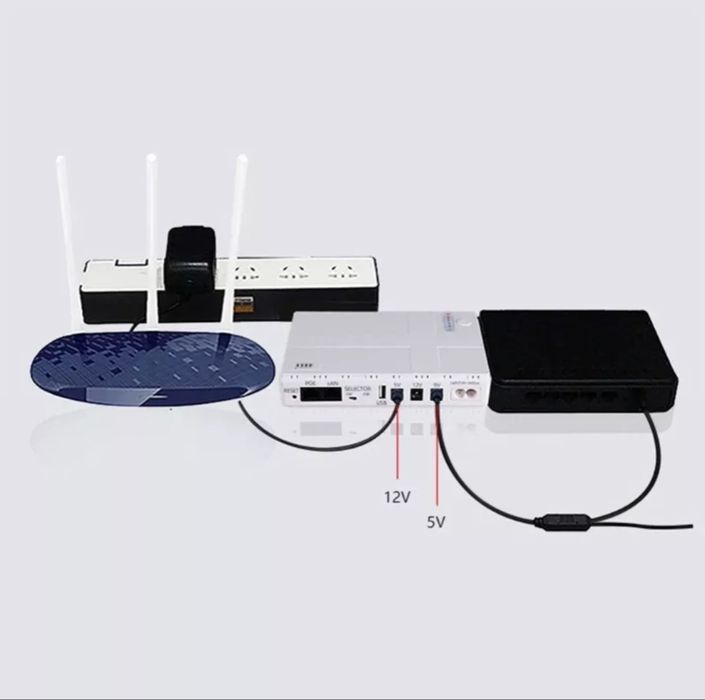 UPS 10400mAh 5V 9V 12V 1A  dc1018p УПС ДБЖ роутера