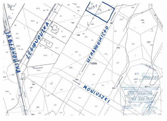 Działka budowlana 1280 m2 w Jabłonnie tylko 23 km od PKiN w Warszawie