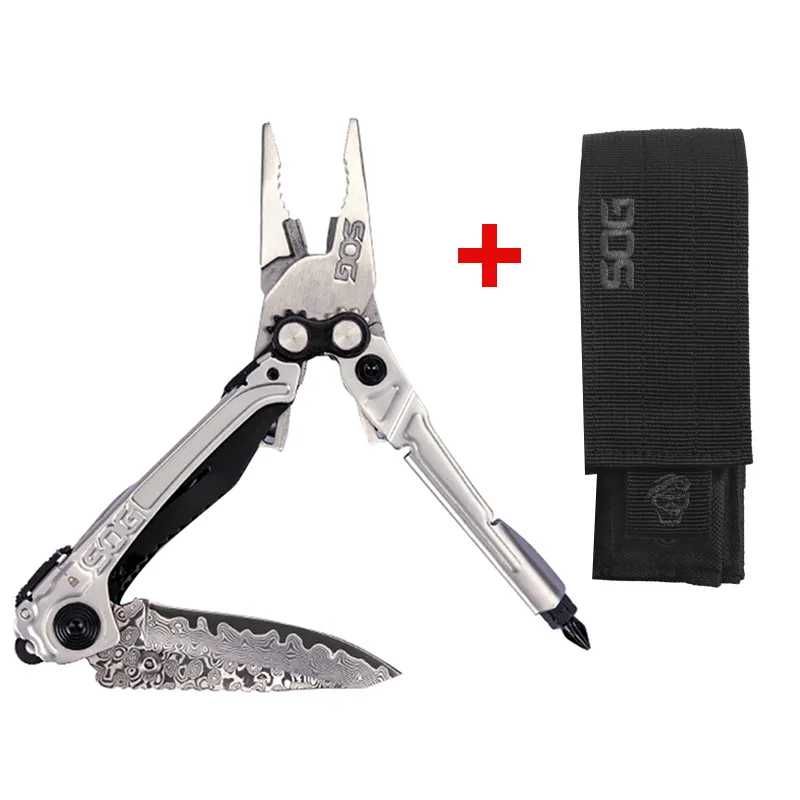 EDC Мультитул SOG Reactor Damascus