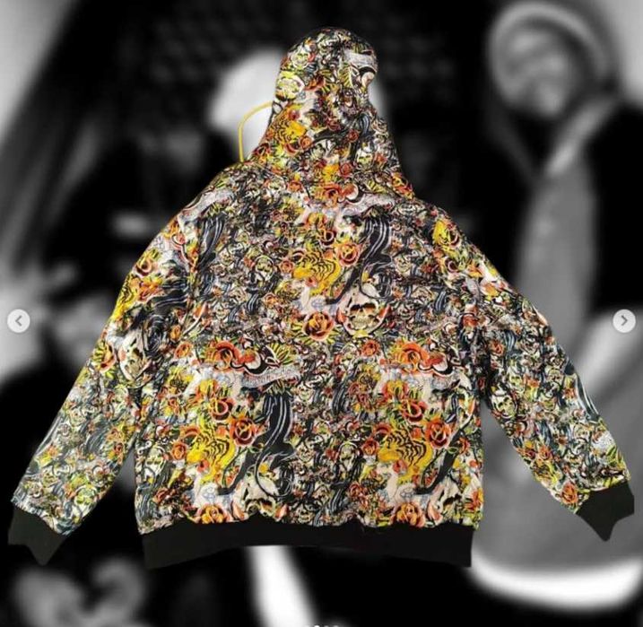 christian audigier zip hoodie sk8 y2k