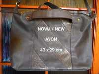 AVON  Elegancka lekka torba z ekologicznej skóry, 43 x 29 cm