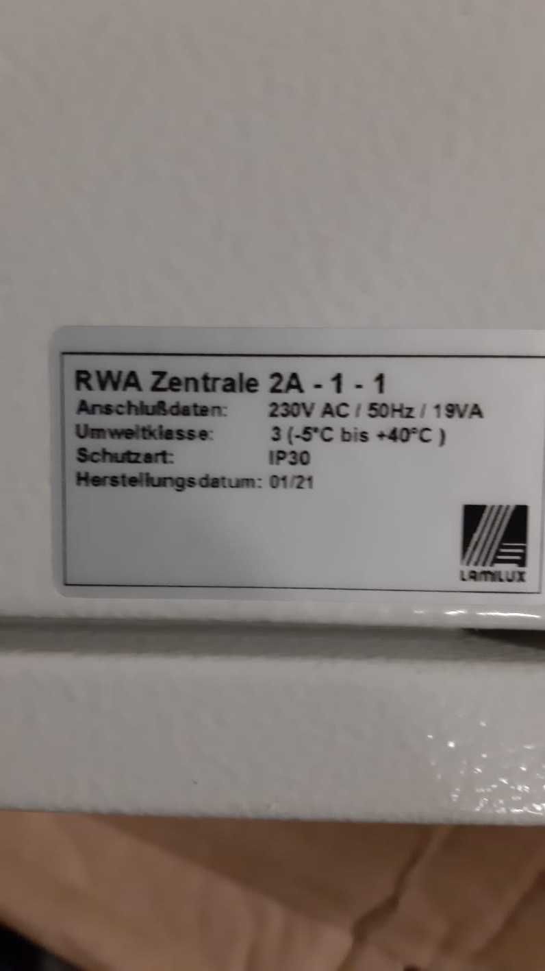 Centrala RWA 2A-1-1 do sterowania siłownikami 24 V DC