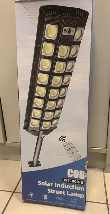 Lampa solarna, mocna, nowa, odpakowana, nigdy nie uzyta