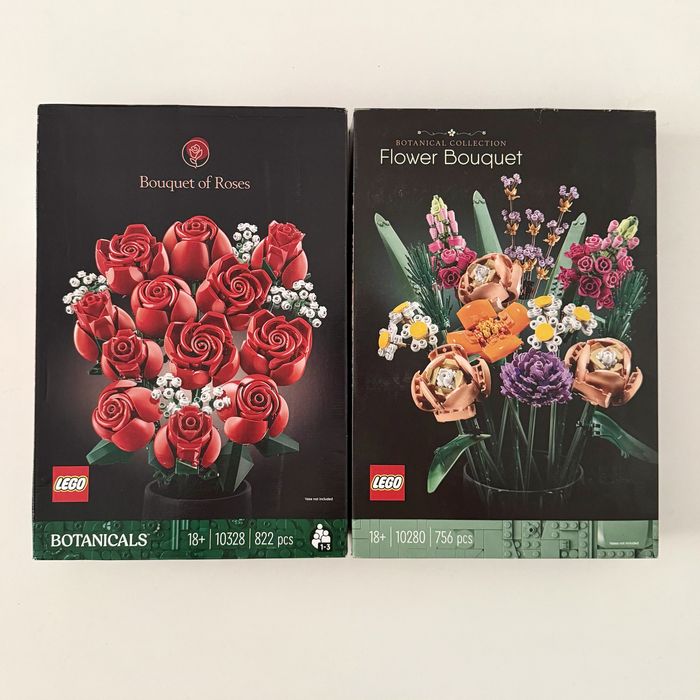 LEGO 10328 i 10280 Kwiaty róże bukiet klocki nowe oryginalne okazja