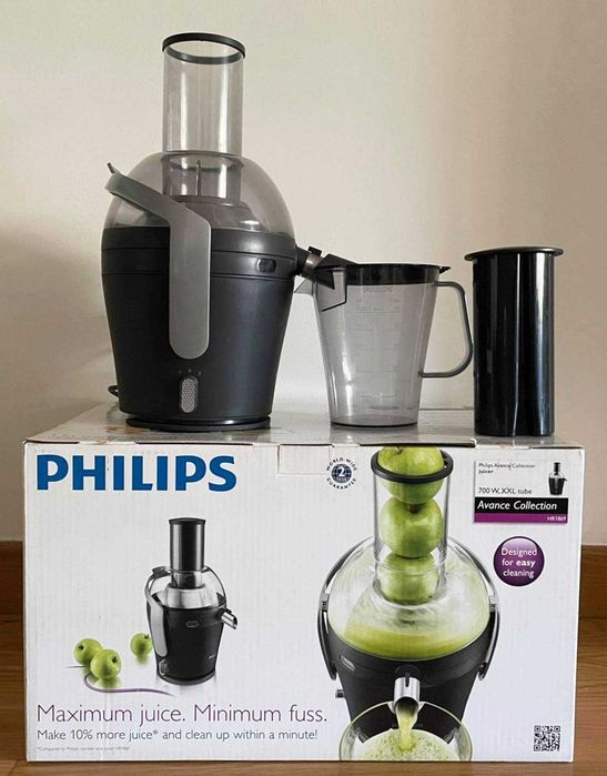 Máquina de Sumos Philips HR1869  ( Centrifugadora - 700W )