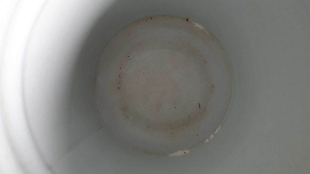 Ведро эмалированное с крышкой б/у СССР