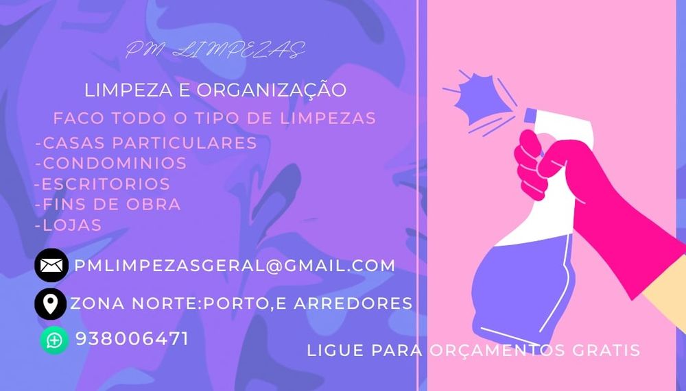 Fazemos todo tipo de limpesas