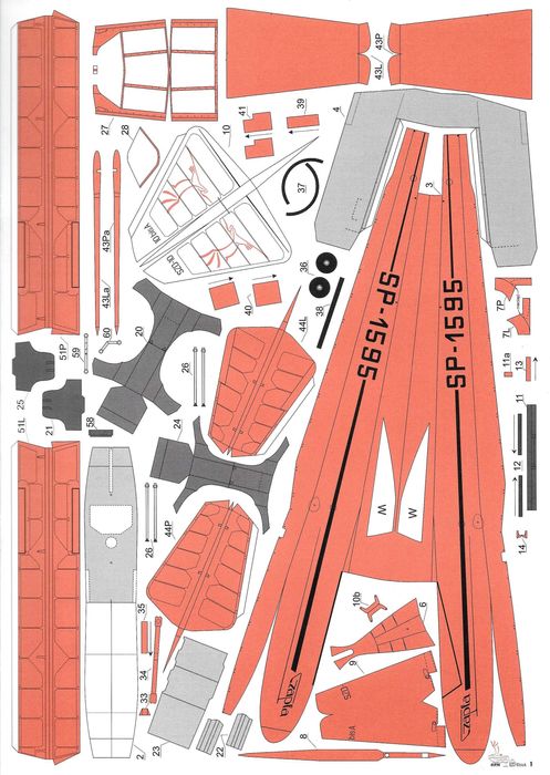 GPM 5 2002 nr.196 SZD-10 CZAPLA model 1:33