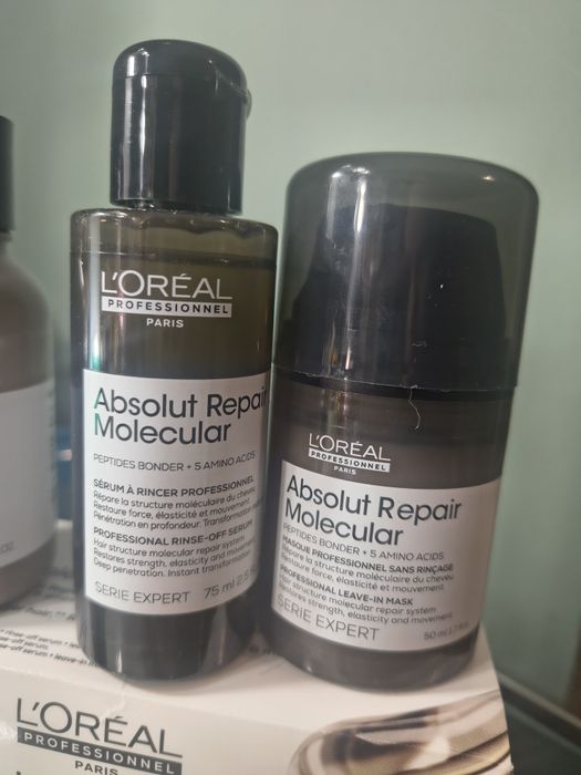 Zestaw Loreal professionnel molecular repair hair kit