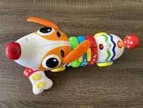 Cachorro brinquedo interactivo com comando