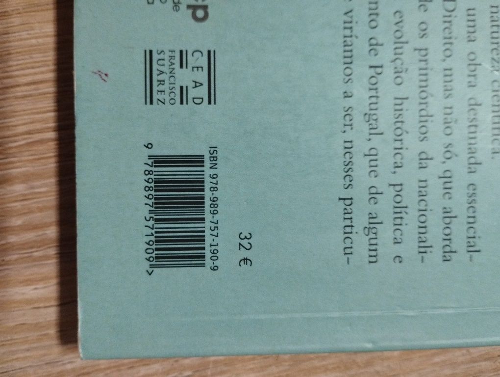 História do Direito Português- Rui Albuquerque
