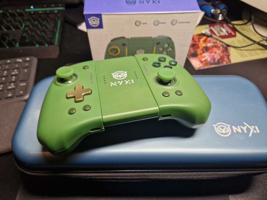 Pad kontroler Switch: Hyperion PRO + Case Nyxi