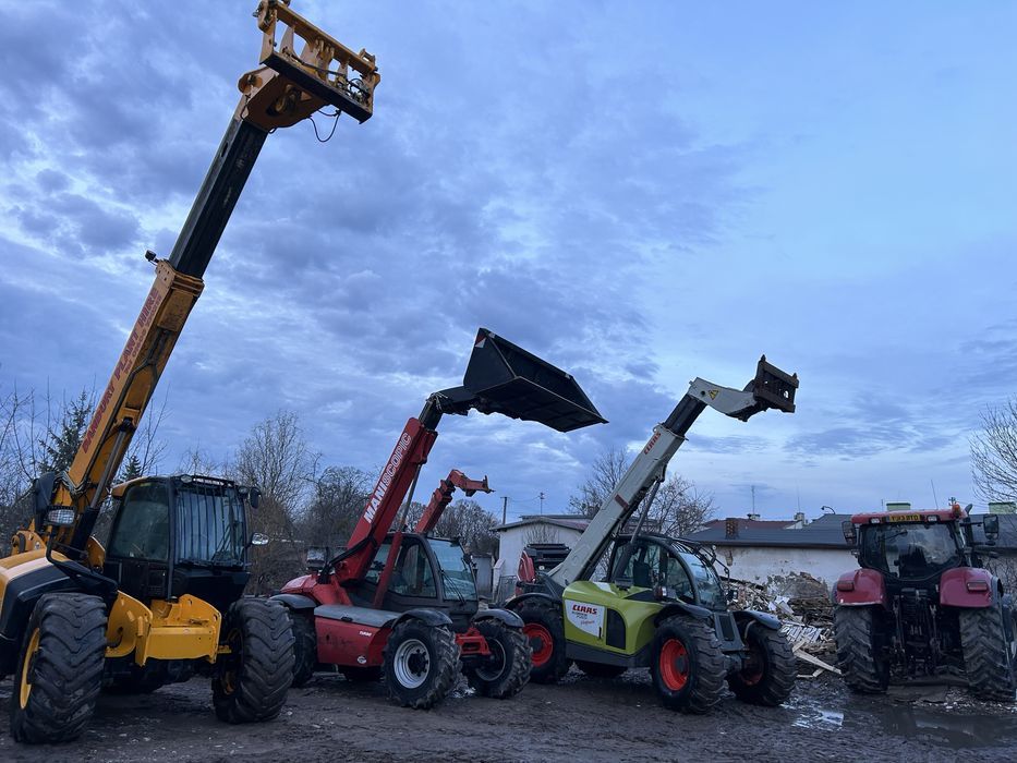 Ładowarka teleskopowa Claas Scorpion 7030 Nowe opony 4x