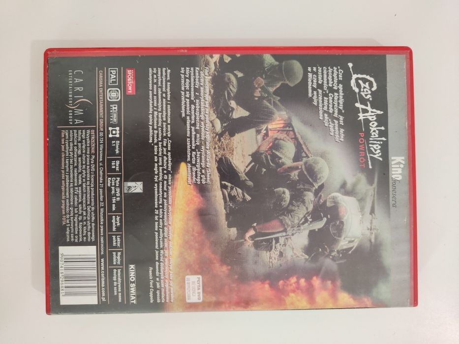 Czas Apokalipsy Powrót - płyta DVD